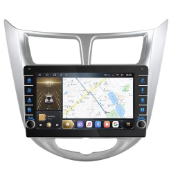 CarMedia OL-9707-P (с кнопками) для Hyundai Solaris I 2011-2017 на Android 10.0