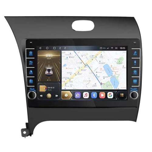 Штатная магнитола CarMedia OL-9732-N (с кнопками) для Kia Cerato III 2013-2018 на Android 10.0