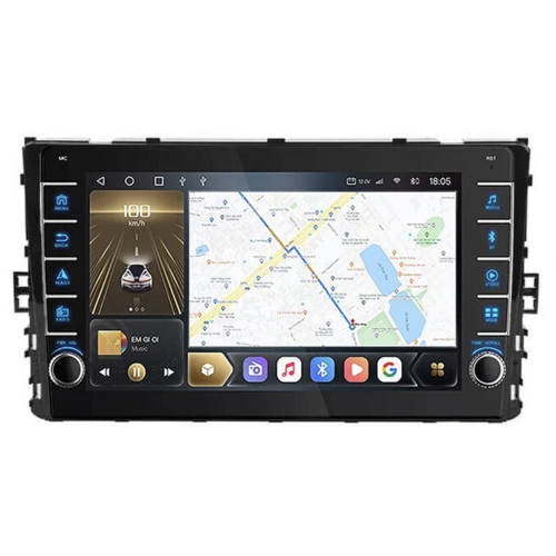 Штатная магнитола CarMedia OL-9925-N (с кнопками) для Volkswagen Universal 2017+ на Android 10.0
