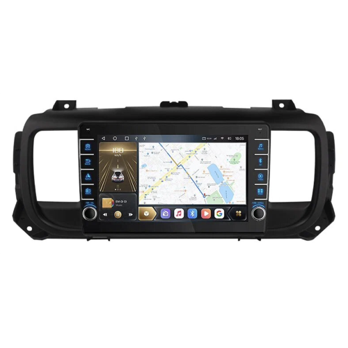 Штатная магнитола CarMedia OL-9934-F (с кнопками) для Citroen SpaceTourer, Jampy III 2016-2024 на Android 10.0