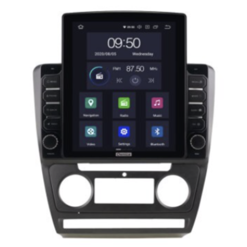 Штатная магнитола CarMedia OL-1920-HL TESLA для Skoda Octavia II (A5) 2004-2013 на Android 10.0