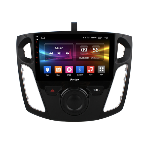 Штатная магнитола CarMedia OL-9202-P для Ford Focus III 2011-2016 на Android 10.0
