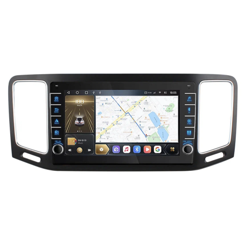 Штатная магнитола CarMedia OL-9915-F (с кнопками) для Volkswagen Sharan II 2010-2022 на Android 10.0