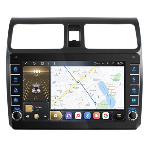 Штатная магнитола CarMedia OL-1622-P (с кнопками) для Suzuki Swift III 2004-2010 на Android 10.0