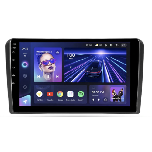 Штатная магнитола Teyes CC3 6/128 ГБ для Audi A3 II (8P) 2007-2013 на Android 10.0