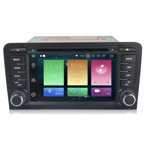 Штатная магнитола CarMedia MKD-A789-P6N для Audi A3/S3/RS3 2003+ на Android 11.0