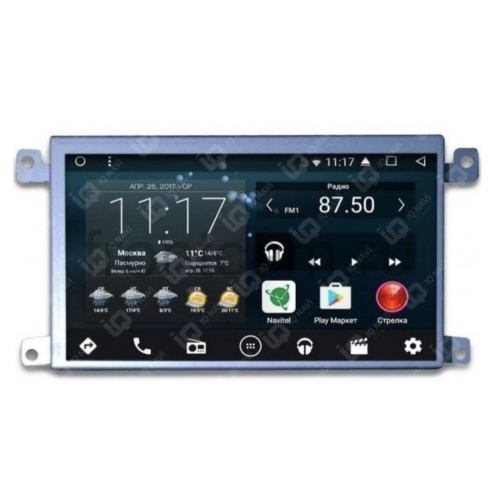 Штатная магнитола IQ NAVI T54-3404C Audi A6 III (C6) 2004-2011, Q7 I 2006-2015 на Android 6.0.1 Quad-Core (4 ядра) 7