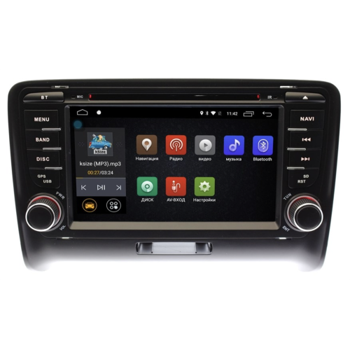 Штатная магнитола Audi TT 2006 - 2014 ksize DVA-ZN7003 Android 6.0