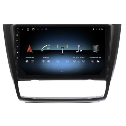 Штатная магнитола Stonelock BMW900MB4 2/32 c DSP + 4G SIM для BMW 1-Series (E81,82,87,88) 2007-2011 на Android 10.0