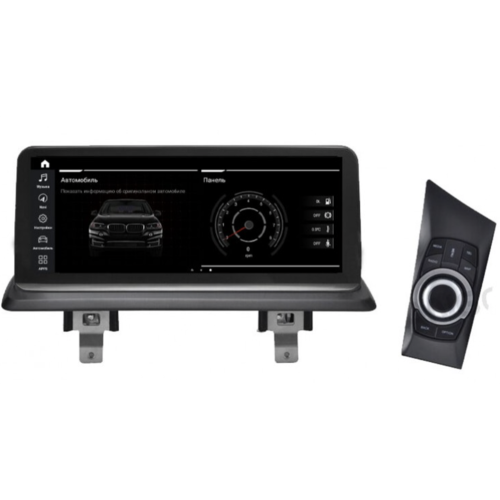 Штатная магнитола Roximo RW-2708QD для BMW 1 E81/E82/E87/E88 (2006-2012) для комплектации без штатного дисплея, iDrive в комплекте на Android 9.0