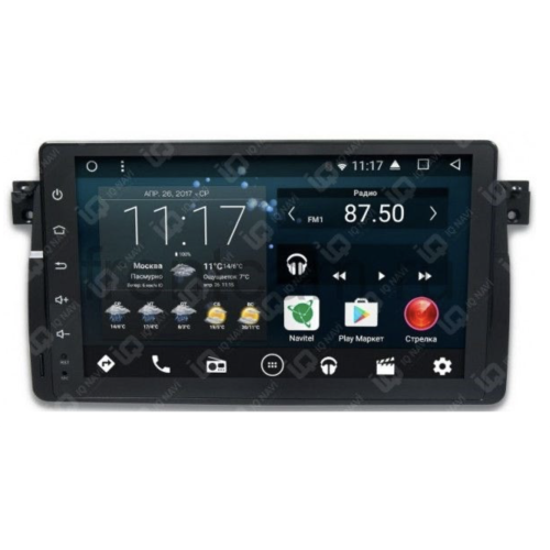 IQ NAVI T58-1111 для BMW 3 (E46) на Android 8.1.0 Octa-Core (8 ядер)