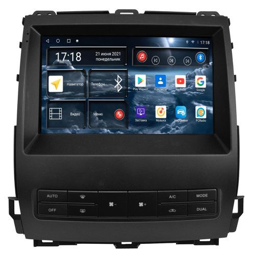 Штатная магнитола Redpower 75282 Hi-Fi для Lexus GX470 2002-2009 топовые комплектации на Android 10.0