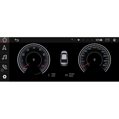 Штатная магнитола Parafar для Audi Q7 (2005-2009) 3G (высокая комплектация) экран 10.25