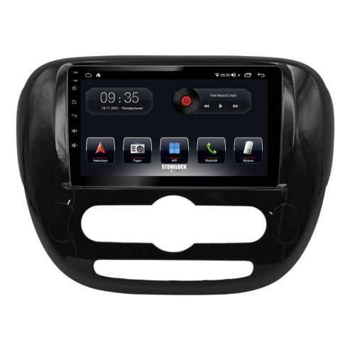 Штатная магнитола Stonelock KIA922MB 3/32 ГБ для KIA Soul II 2013-2019 на Android 10.0