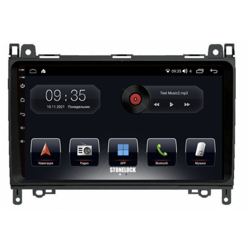 Штатная магнитола Stonelock VW911MB8 2/32 ГБ для Volkswagen Crafter 2006-2016 на Android 10.0