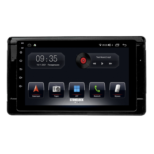 Штатная магнитола Stonelock TOY900MB 6/128 ГБ для Toyota universal 2017+ на Android 10.0