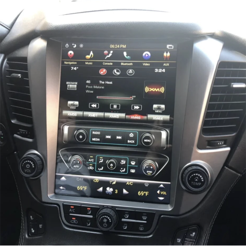 Штатная магнитола CarMedia NH-1201 для Chevrolet Tahoe IV, Suburban XII 2015-2020 на Android 8.1