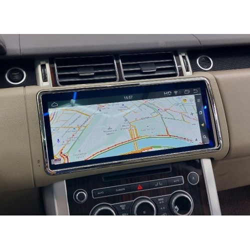 Штатная магнитола CarMedia NH-R1201 для Range Rover Vogue 2012-2017 BOSCH на Android 9.0