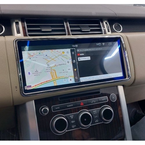 Штатная магнитола CarMedia NH-R1202 для Range Rover Vogue 2012-2017 BOSCH на Android 9.0
