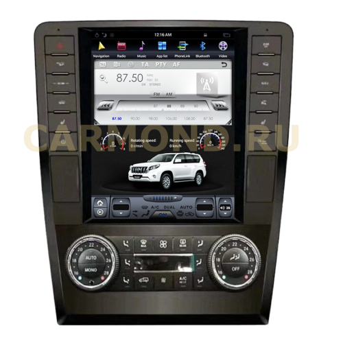 Штатная магнитола CarMedia NH-1005 для Mercedes GL-klasse (X164), ML-klasse (W164) 2005-2011 на Android 11.0