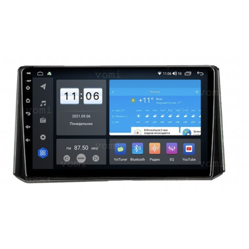 Штатная магнитола Vomi ZX519R10-7862-LTE-4-64 для Toyota Corolla XII 2019-2025 + 1.6T Стандарт на Android 10.0