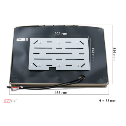 Потолочный монитор на Android AVS1717MPP (бежевый) + Xiaomi Mi TV Stick + AV1252DC