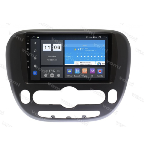 Штатная магнитола Vomi ZX511R9-7862-LTE для KIA Soul II 2013-2019 с климат-контролем на Android 10.0