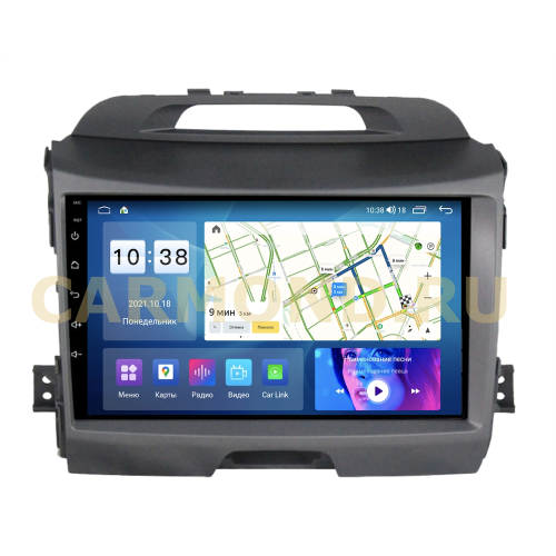 Штатная магнитола Parafar для Kia Sportage 3 2010-2016 на Android 11.0 (PF537FHD)
