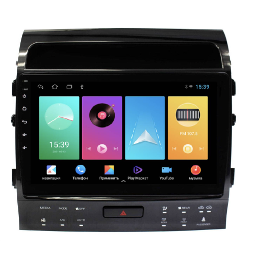 Магнитола FarCar D381CM для Toyota Land Cruiser 200 2007-2010 на Android 8.1