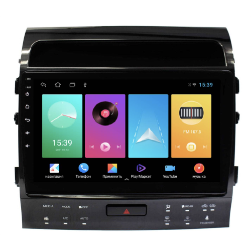 Магнитола FarCar D381BM для Toyota Land Cruiser 200 2010-2012 на Android 8.1