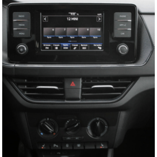 Штатная магнитола Stonelock SK109MB 3/32 ГБ для Skoda Rapid II 2020-2024 на Android 10.0