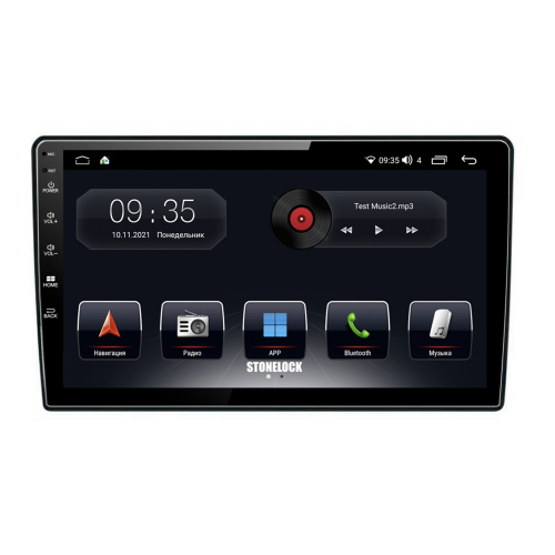 Штатная магнитола Stonelock NIS111MB 6/128 ГБ для Nissan Micra, Note 2013-2017, Almera, Sunny, Juke, Versa 2014+ на Android 10.0