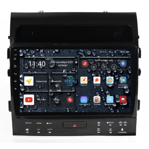 Штатная магнитола Redpower 71203 для Toyota Land Cruiser 200 2010-2012 с климат-контролем на магнитоле на Android 10.0