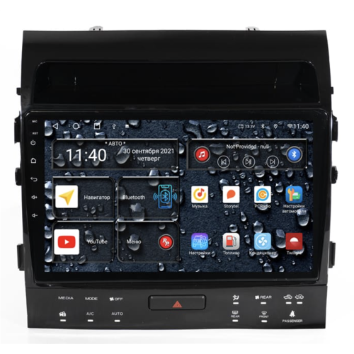Штатная магнитола Redpower 71202 для Toyota Land Cruiser 200 2007-2009 с климат-контролем на магнитоле на Android 10.0