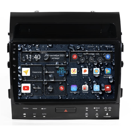 Штатная магнитола Redpower 75203 Hi-Fi для Toyota Land Cruiser 200 2010-2012 с климат-контролем на магнитоле на Android 10.0