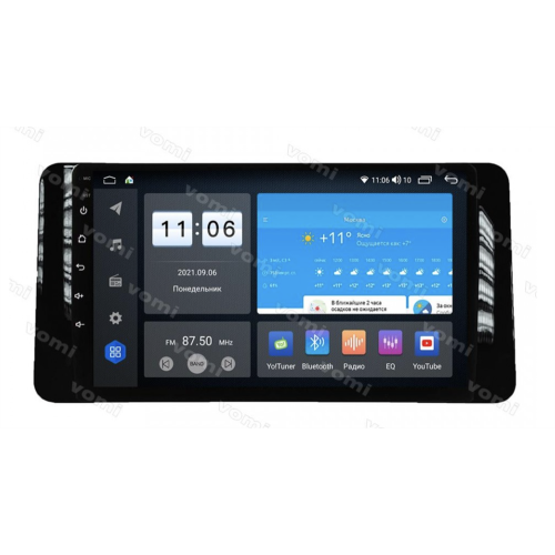 Штатная магнитола Vomi ZX566R10-9863-LTE для Volkswagen Polo VI 2020-2022 на Android 10.0