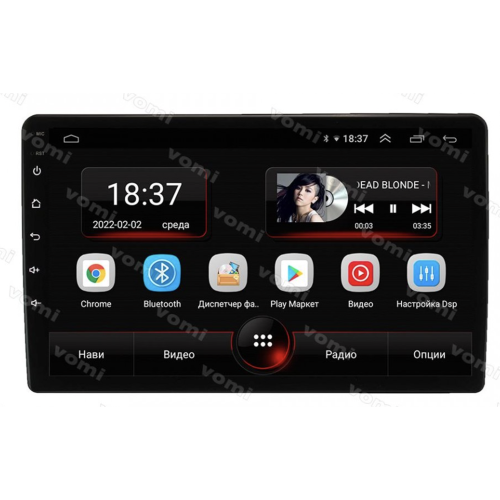 Штатная магнитола Vomi AK562R10-MTK для Mitsubishi Outlander I 2002-2008 на Android 10.0
