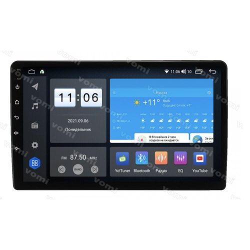 Штатная магнитола Vomi ZX562R10-9863-LTE для Mitsubishi Outlander I 2002-2008 на Android 10.0