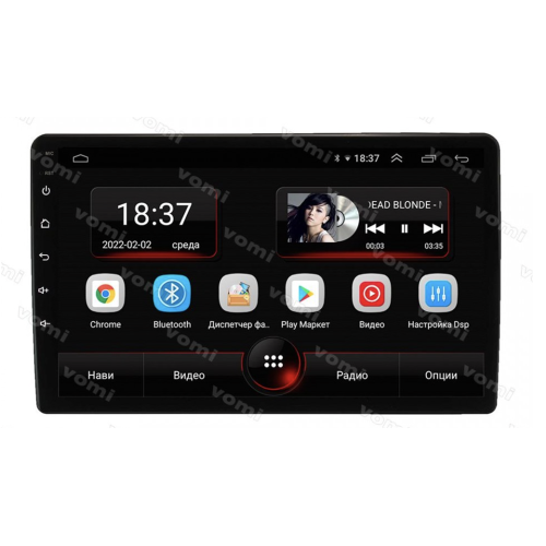 Штатная магнитола Vomi AK561R9-MTK для Mitsubishi L200 2019+ парящий экран на Android 10.0