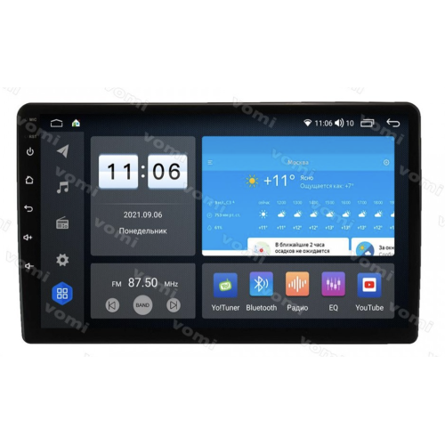 Штатная магнитола Vomi ZX561R9-9863-LTE для Mitsubishi L200 2019+ парящий экран на Android 10.0