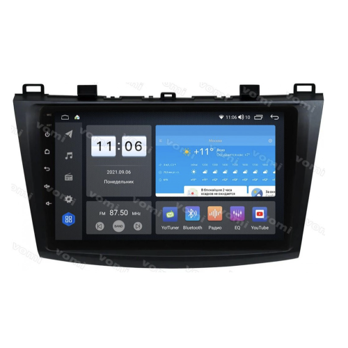 Штатная магнитола Vomi ZX556R9-7862-LTE-4-64 для Mazda 3 (BL) 2009-2013 на Android 10.0