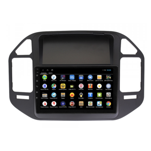 Штатная магнитола Parafar для Mitsubishi Pajero III 1999-2002 на Android 12.0 (PF459XHDm-Low)