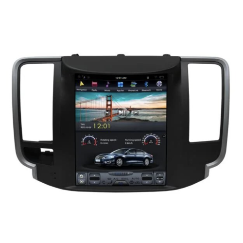 Магнитола Тесла CarMedia FC-1126-32-DSP Tesla-Style для Nissan Teana II 2008-2013 (монохром экран) на Android 9.0