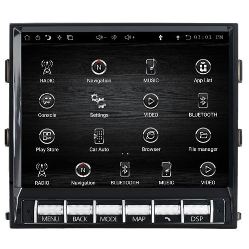 Магнитола Тесла CarMedia ZF-8006-DSP Tesla-Style для Porsche Cayenne 2015-2018 на Android 9.0