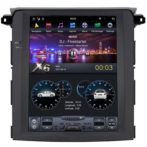 Магнитола Тесла CarMedia ZF-1176-DSP Tesla-Style для Subaru XV II 2018-2019 на Android 9.0
