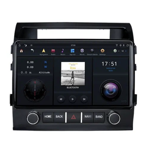 Магнитола Тесла CarMedia FC-6025H-32-DSP Tesla-Style для Toyota Land Cruiser 200 2007-2015 top на Android 9.0