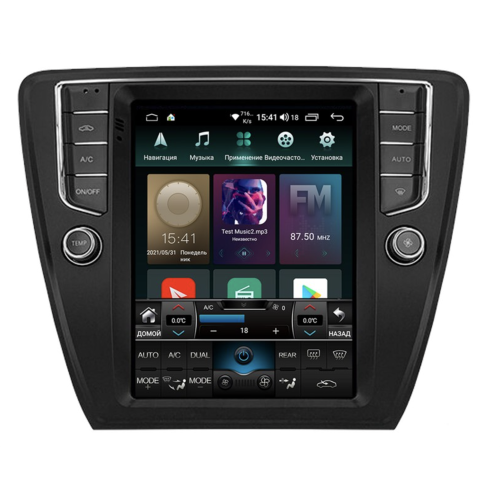 Штатная магнитола Roximo RT-3201B для Skoda Octavia III (A7) 2013-2018 на Android 11.0