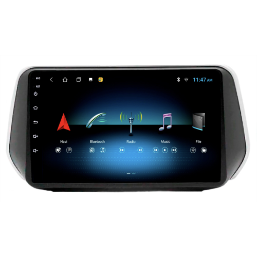 Штатная магнитола Stonelock HYD105MB 2/32 ГБ для Hyundai Santa Fe IV 2018-2020 на Android 10.0