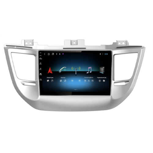 Штатная магнитола Stonelock HYD9041MB 2/32 ГБ для Hyundai Tucson III 2015-2018 cерая на Android 10.0