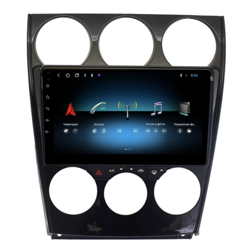 Штатная магнитола Stonelock MZD900MB 2/32 ГБ для Mazda 6 2002-2007 на Android 10.0